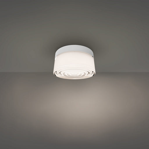 Tuck LED Outdoor Flush Mount White