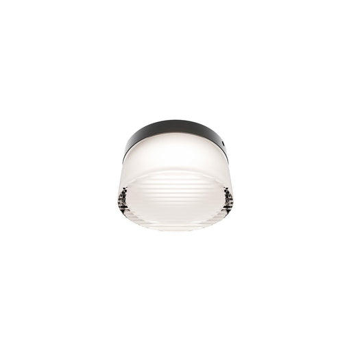 Tuck III LED Outdoor Flush Mount Black