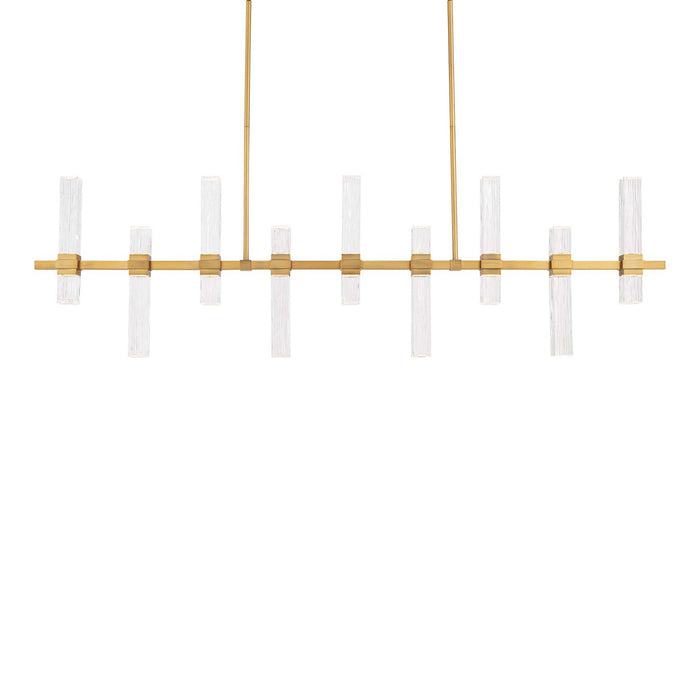 Modern Forms - PD200657-TWA-AB - LED Linear Pendant - Cinaplex - Aged Brass