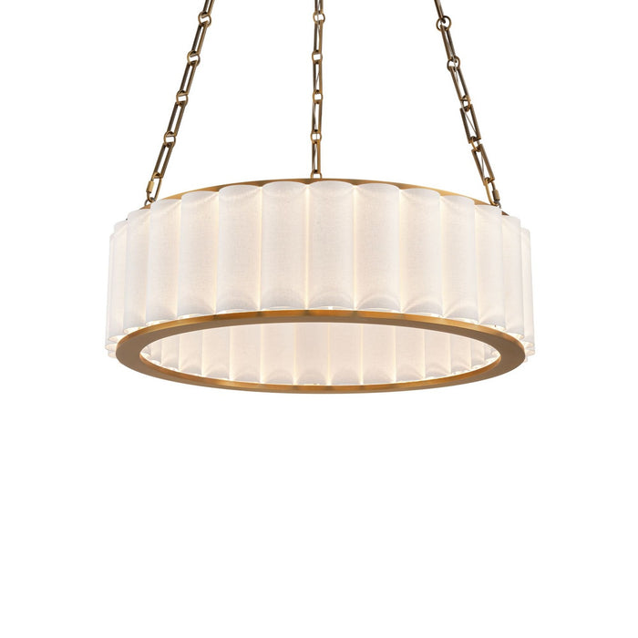 Modern Forms - PD214627-TWA-AB - LED Pendant - Poplin - Aged Brass