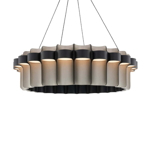Gatlin LED Pendant Chandelier Black/Brushed Nickel