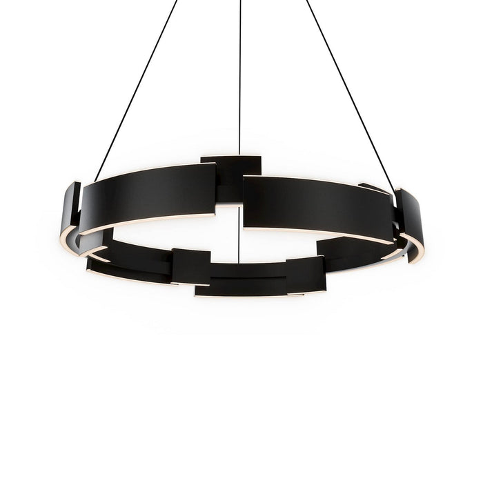 Modern Forms - PD232632-TWA-BK - LED Pendant Chandelier - Keefe - Black