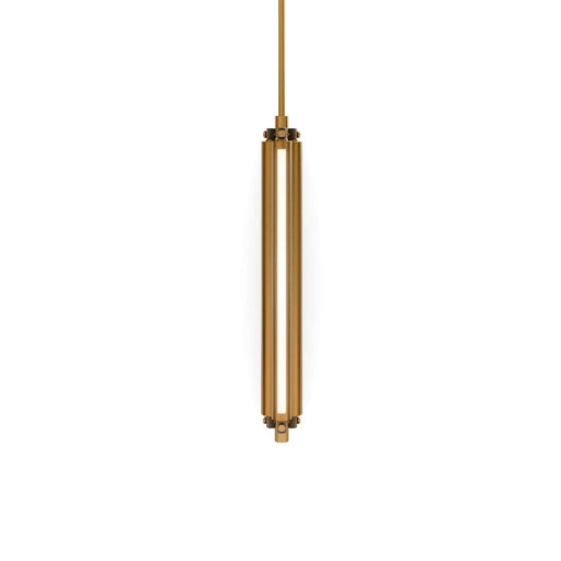Trice LED Mini Pendant Aged Brass