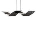 Modern Forms - PD252654-NB - LED Linear Pendant - Lyris - Polished Black Nickel