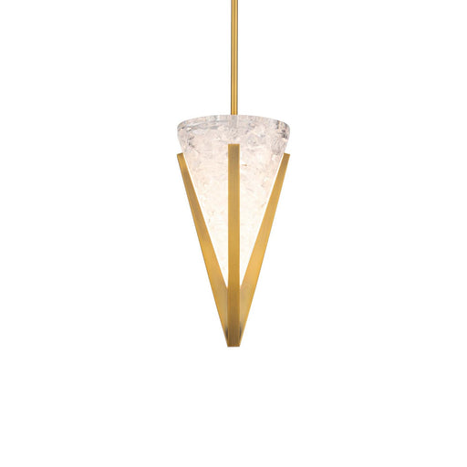 Kiernan LED Mini Pendant Aged Brass