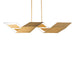 Modern Forms - PD252654-AB - LED Linear Pendant - Lyris - Aged Brass