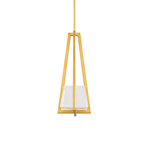 Karie LED Mini Pendant Aged Brass