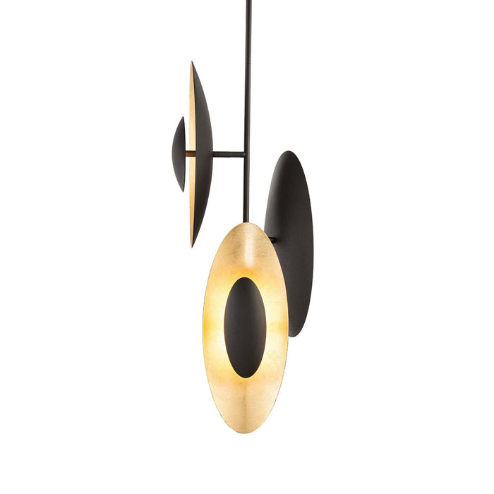 Modern Forms - PD286630-BZ/GL - LED Pendant - Trixie - Bronze & Gold Leaf
