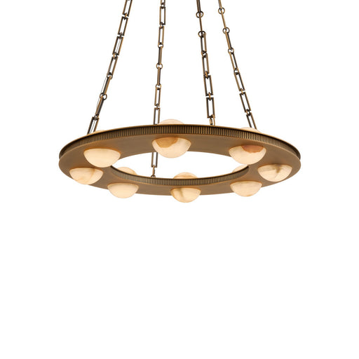 Lorelei LED Pendant Aged Brass