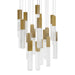 Modern Forms - PD-30821R-AB - LED Pendant - Cinema - Aged Brass