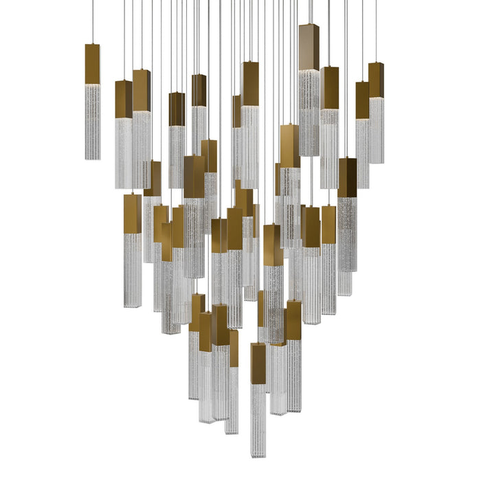 Modern Forms - PD-30841S-AB - LED Pendant - Cinema - Aged Brass