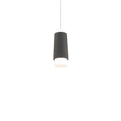 Chauncey LED Mini Pendant Bassalt Stone/Black