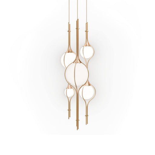 Skyla LED Pendant Vintage Brass