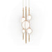 Modern Forms - PD600605R-TWA-VB - LED Pendant - Skyla - Vintage Brass