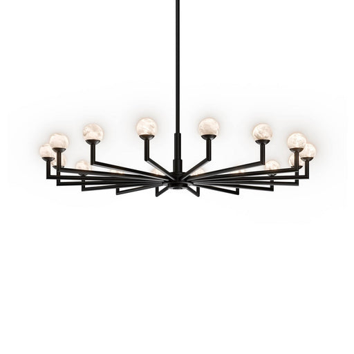 Glammis LED Pendant Chandelier Black