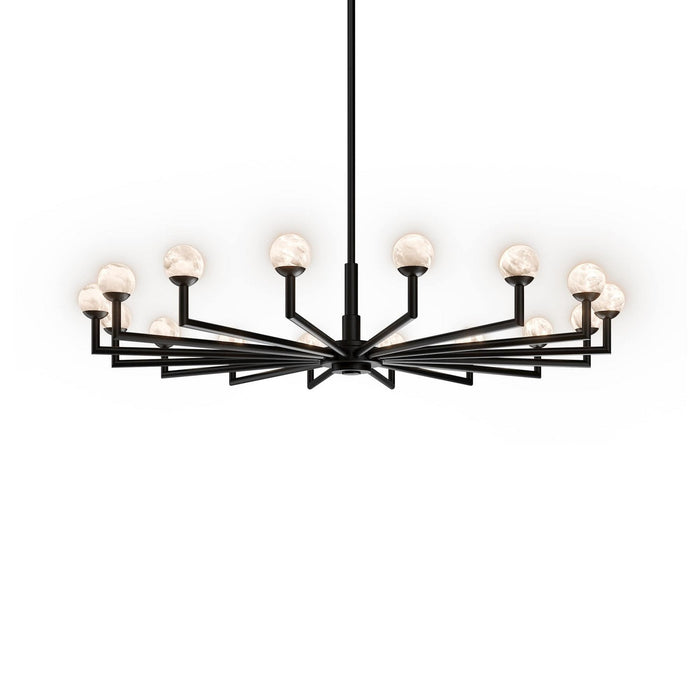 Modern Forms - PD606633-BK - LED Pendant Chandelier - Glammis - Black