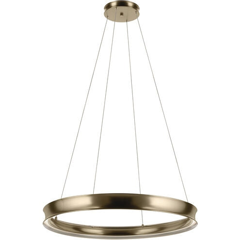 Larousse LED Chandelier Champagne Bronze