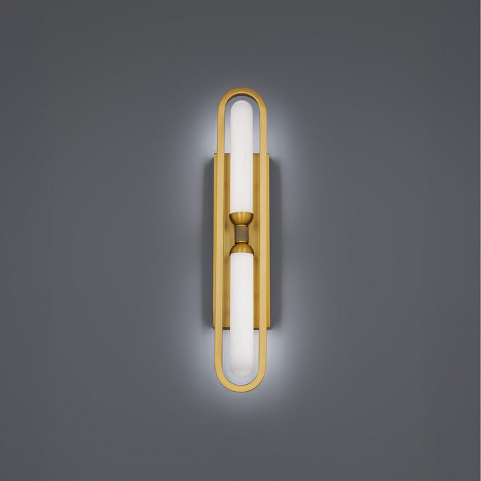 Modern Forms - WS208625-AB - LED Wall Sconce - Whitt - Aged Brass