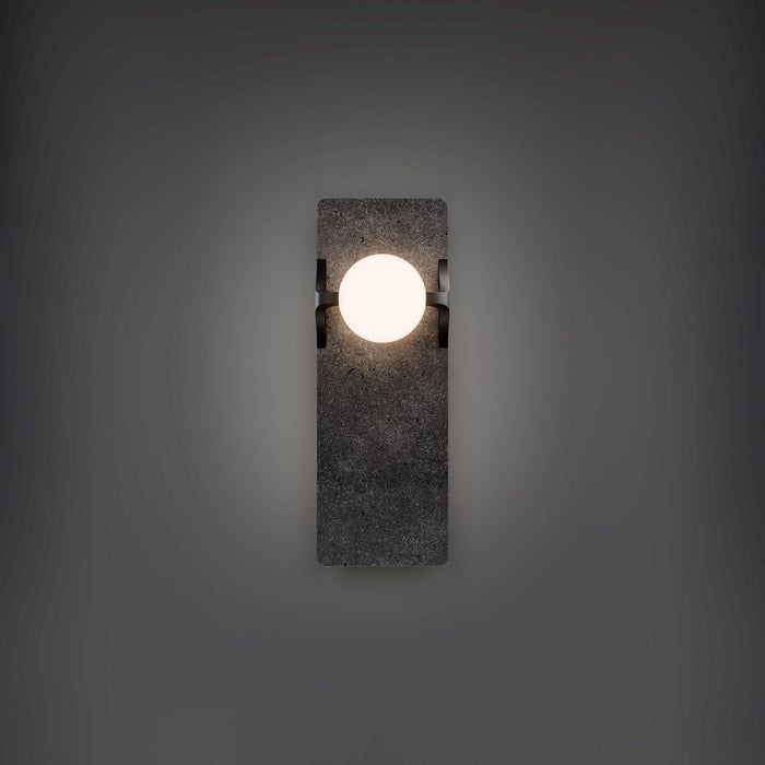 Modern Forms - WS220614-BV/BK - LED Wall Sconce - Okemo - Basalt Stone/Black