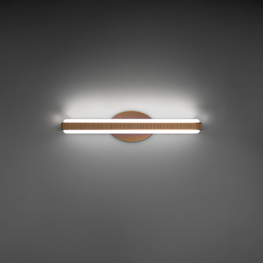 Mainline LED Bath Vanity Aged Brass