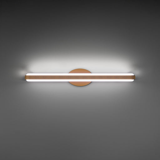 Mainline LED Bath Vanity Aged Brass