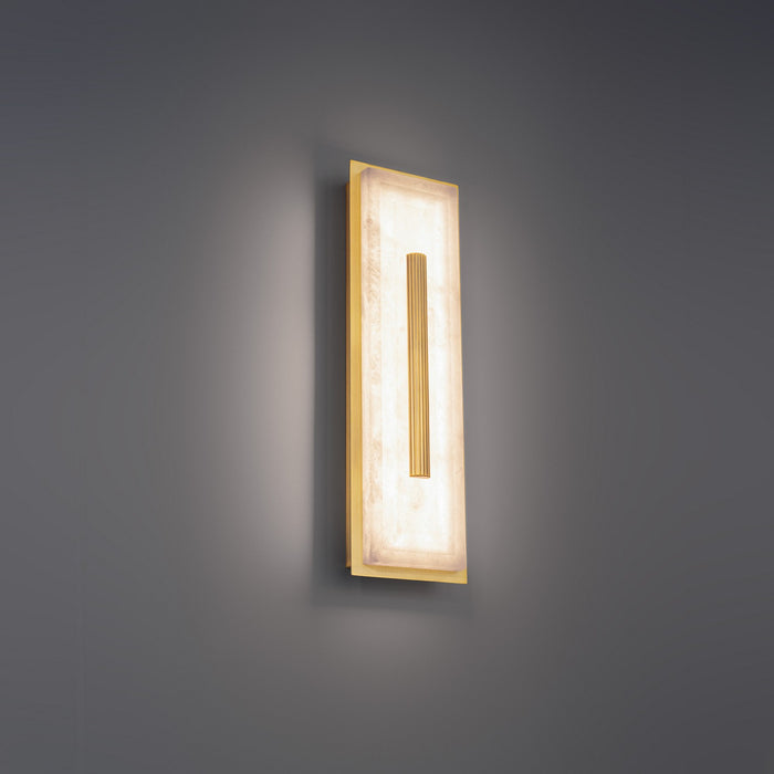Modern Forms - WS236618-AB - LED Wall Sconce - Clarice - Aged Brass