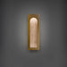Modern Forms - WS246619-WV/AB - LED Wall Sconce - Cadey - Beige Travertine/Aged Brass