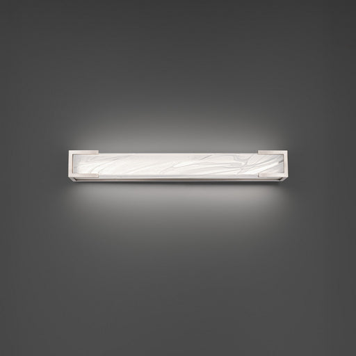 Frozen Zone LED Bath Vanity Brushed Nickel