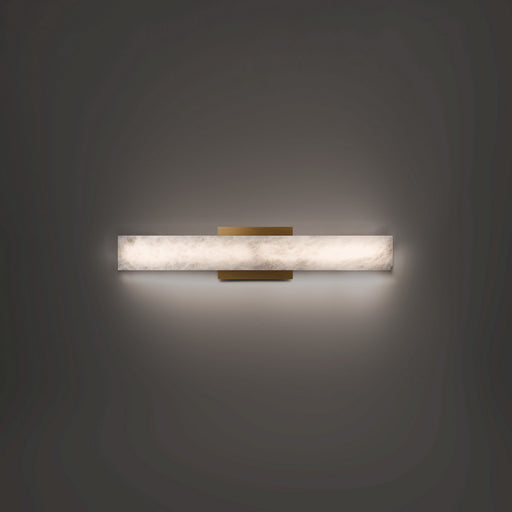 Lanza LED Bath Vanity Aged Brass