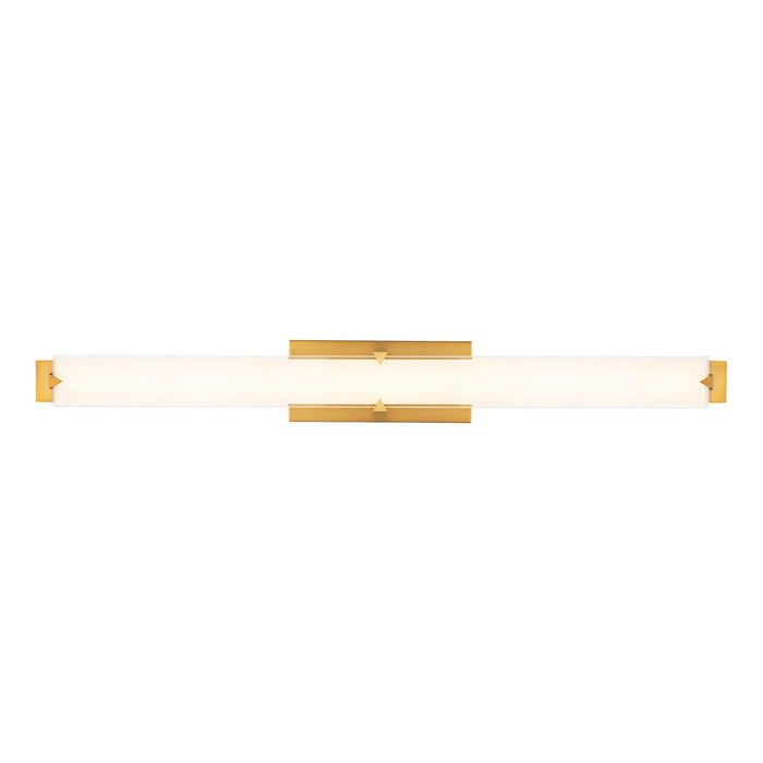 Modern Forms - WS-7537-30-AB - LED Bath Vanity - Carlisle - Aged Brass