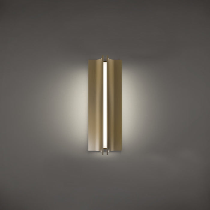 Modern Forms - WS-82516-30-AB - LED Wall Sconce - Strait - Aged Brass