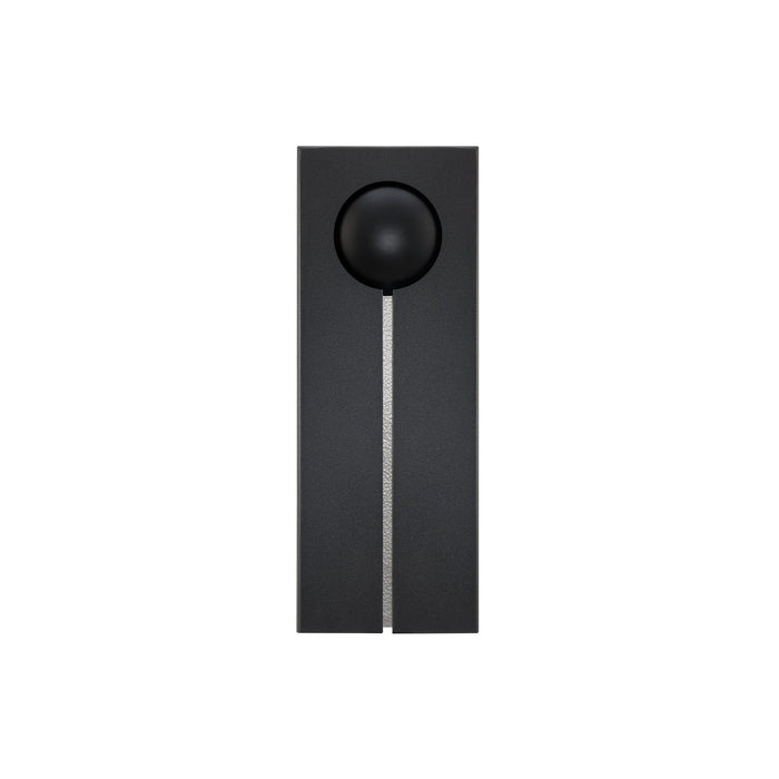 Modern Forms - WS-W20524-BK/BN - LED Outdoor Wall Sconce - Keyhole - Black/Textured Brushed Nickel