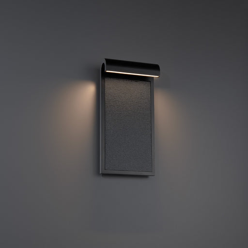Takonic LED Outdoor Wall Sconce Granite Stone/Black