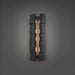 Modern Forms - WSW210624-BV/BK - LED Outdoor Wall Sconce - Formation - Basalt Stone/Black