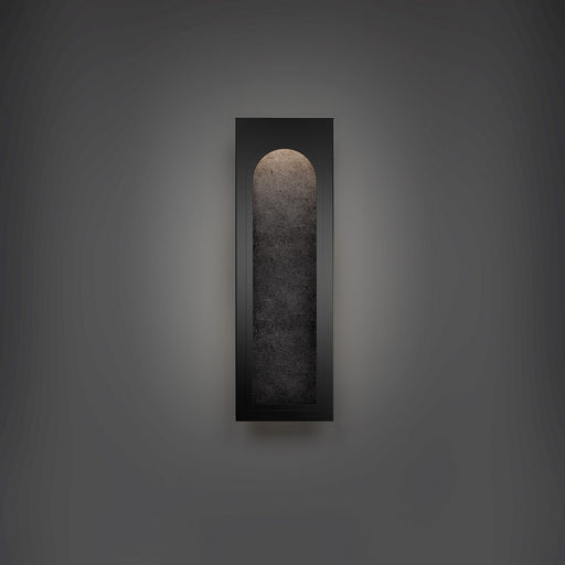 Modern Forms - WSW246619-BV/BK - LED Outdoor Wall Sconce - Cadey - Basalt Stone/Black