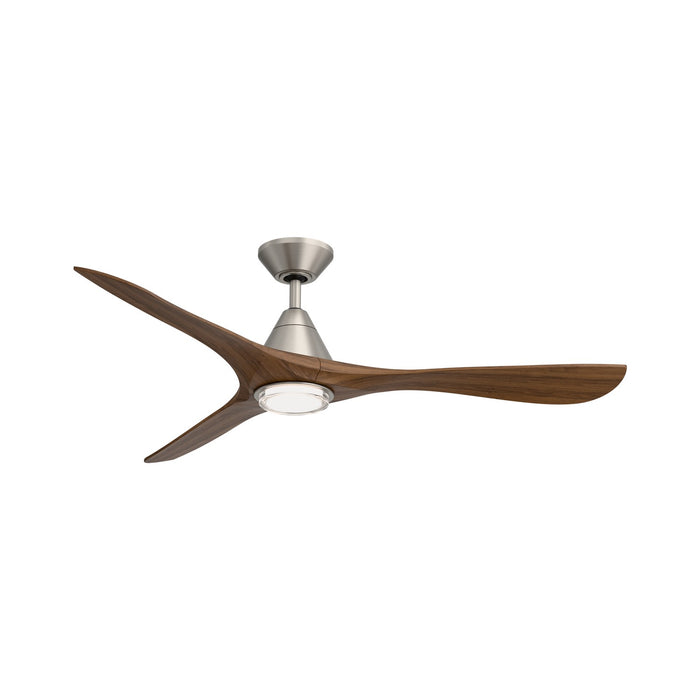 Modern Forms Fans - FR-D2504-60L-AN/DK - 60" Ceiling Fan - Carve - Antique Nickel/Distressed Koa