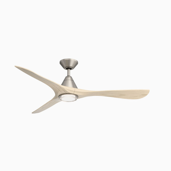 Modern Forms Fans - FR-D2504-60L-AN/WO - 60" Ceiling Fan - Carve - Antique Nickel/White Oak