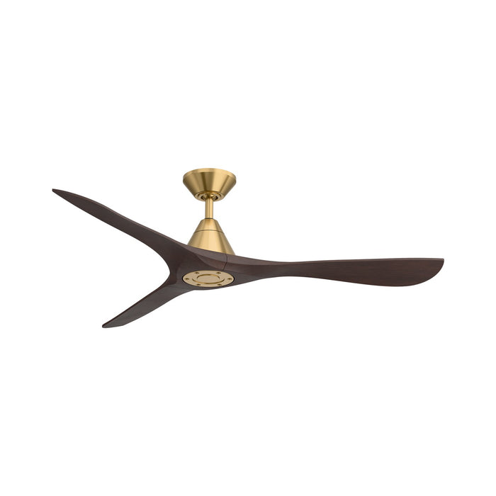 Modern Forms Fans - FR-D2504-60-SB/DW - 60" Ceiling Fan - Carve - Soft Brass/Dark Walnut