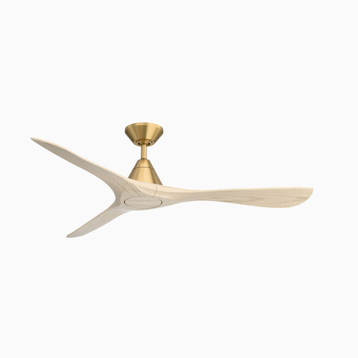 Modern Forms Fans - FR-D2504-60-SB/WO - 60" Ceiling Fan - Carve - Soft Brass/White Oak