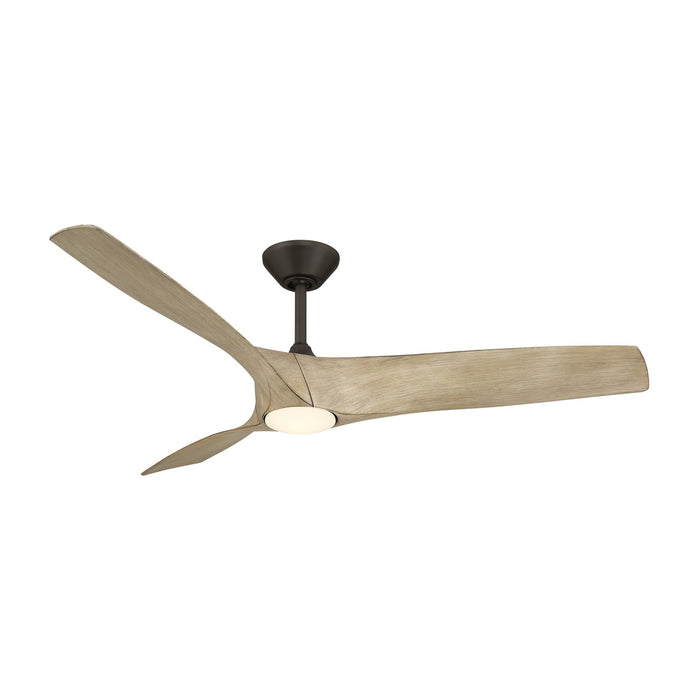 Modern Forms Fans - FR-W2006-62L-BZ/WO - 62" Ceiling Fan - Zephyr - Bronze/White Oak