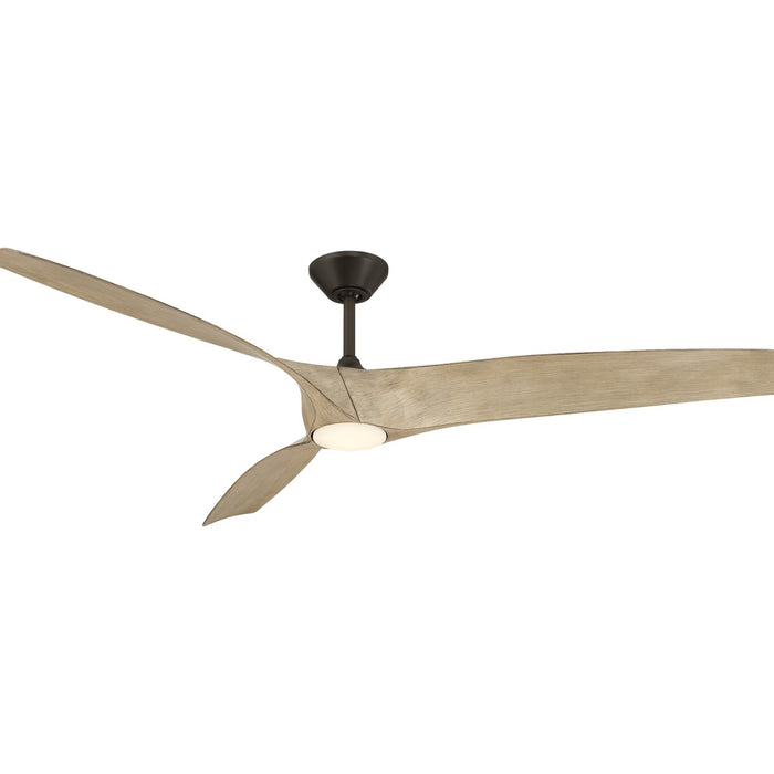 Modern Forms Fans - FR-W2006-72L-BZ/WO - 72" Ceiling Fan - Zephyr - Bronze/White Oak