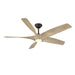 Modern Forms Fans - FR-W2401-62L-BZ/WO - 62" Ceiling Fan - Zephyr 5 - Bronze/White Oak