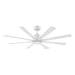 Modern Forms Fans - FR-W2403-56-MW - 56" Ceiling Fan - Size Matters - Matte White