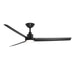 Modern Forms Fans - FR-W2501-62L-MB - 62" Ceiling Fan - Bolo - Matte Black