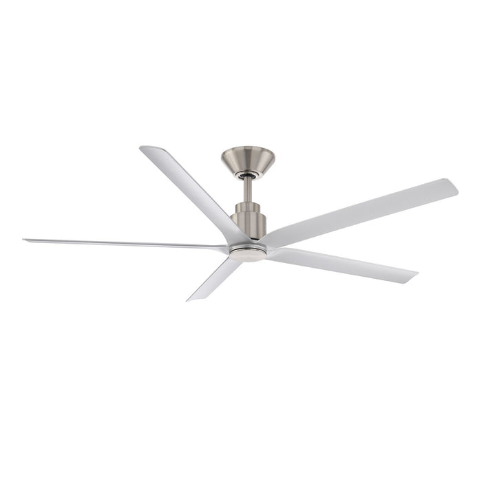 Modern Forms Fans - FR-W2601-56L-BN/SL - 56" Ceiling Fan - Smooth 5 - Brushed Nickel/Silver