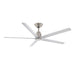 Modern Forms Fans - FR-W2601-56L-BN/SL - 56" Ceiling Fan - Smooth 5 - Brushed Nickel/Silver