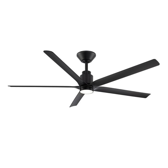 Modern Forms Fans - FR-W2601-56L-MB - 56" Ceiling Fan - Smooth 5 - Matte Black