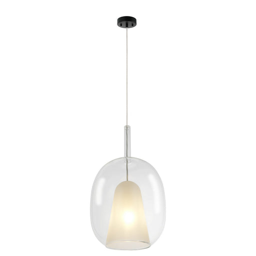 Dusk One Light Pendant Black