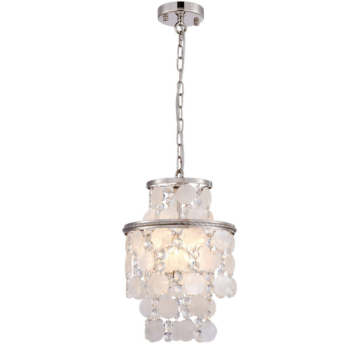 Artcraft - AC12071PN - Two Light Pendant - Avara - Polished Nickel