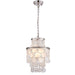 Artcraft - AC12071PN - Two Light Pendant - Avara - Polished Nickel